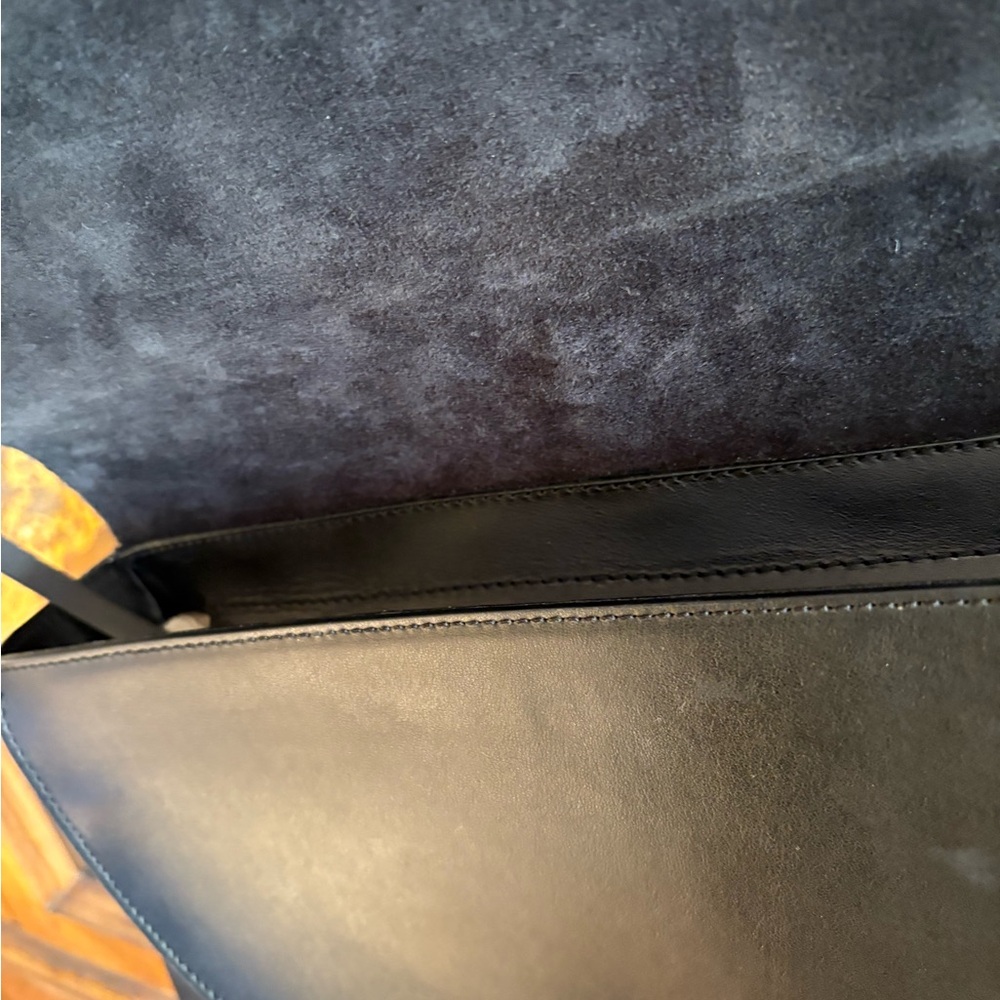 L'INTERVALLE Dark Brown Crescent Crossbody Bag - Picture 5 of 10
